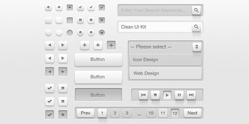 Clean UI Kit